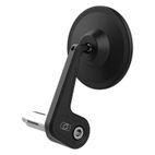 Retrovisor de extremo de barra Street universal izquierdo OXFORD - negro - motoscamaralweb.com