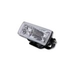 Faro auxiliar rectangular SHIN YO con doble luz antiniebla/luz larga - motoscamaralweb.com