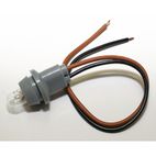 Luz de posición 5W con soporte de goma para faro universal SHIN YO 14-15mm - motoscamaralweb.com