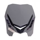 Careta con faro POLISPORT E-Blaze gris - motoscamaralweb.com