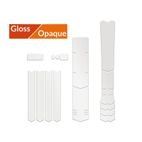 Kit adhesivos protectores cuadro ALGIS brillo XL transparente - motoscamaralweb.com