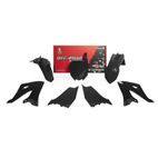 Kit de plástica RACETECH (5 piezas) - Negro - motoscamaralweb.com