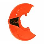 Protector de disco RFX Pro (naranja) Universal para adaptarse a los soportes del protector de disco RFX - motoscamaralweb.com