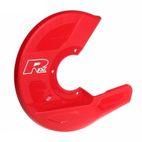 Protector de disco y pinza RFX Pro (rojo) Universal para adaptarse a los soportes de protector de disco RFX - motoscamaralweb.co