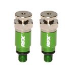 Purgadores de aire de horquilla RFX Pro M5 x 0.8 (verde) Kayaba/Showa-