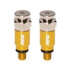 Purgadores de aire de horquilla RFX Pro M5 x 0.8 (amarillo) Kayaba/Sho