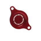 Tapa del filtro de aceite RFX Pro (rojo) - Honda CRF450 - motoscamaralweb.com