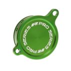 Tapa del filtro de aceite RFX Pro (verde) - Kawasaki KXF450 - motoscamaralweb.com