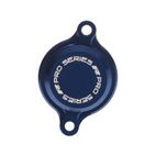 Tapa del filtro de aceite RFX Pro (azul) - Yamaha YZF25/YZF450 - motoscamaralweb.com