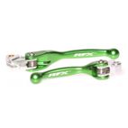 Juego de manetas flexibles forjadas RFX Race (verde) - motoscamaralweb.com