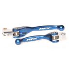 Juego de manetas flexibles forjadas RFX (azul) - Yamaha WRF 250-450 - motoscamaralweb.com