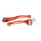 Juego de manetas flexibles forjadas RFX (naranja) - KTM Varios frenos Brembo/embragues Magura - motoscamaralweb.com