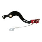 Pedal de freno trasero RFX Pro FT (negro/rojo) - Honda CRF250 - motoscamaralweb.com