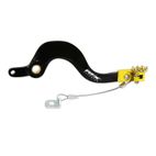 Pedal de freno trasero RFX Pro FT (negro/amarillo) - Suzuki RMZ250/450 - motoscamaralweb.com