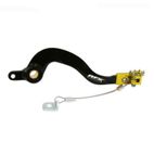 Pedal de freno trasero RFX Pro ST (H/A negro/amarillo) - Suzuki RMZ250/450 - motoscamaralweb.com