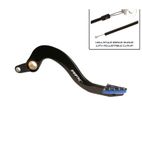 Pedal de freno trasero RFX Pro ST (anodizado duro negro/azul) - Yamaha YZF/WRF 250 - motoscamaralweb.com