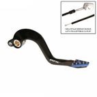 Pedal de freno trasero RFX Pro ST (anodizado duro negro/azul) - Yamaha YZ125/250 - motoscamaralweb.com