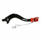 Pedal de freno trasero RFX Pro FT (negro/naranja) - motoscamaralweb.com