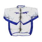 Chaqueta impermeable RFX Sport (transparente/azul). talla adulto M - motoscamaralweb.com