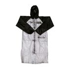 Impermeable RFX Race largo (transparente/negro). talla adulto XL - motoscamaralweb.com
