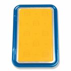 Placa porta matricula scooter azul V PARTS - motoscamaralweb.com