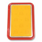 Placa porta matricula scooter rojo V PARTS - motoscamaralweb.com