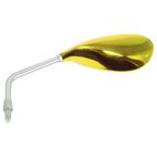 Juego de retrovisores universales V PARTS M8 x 125 oro - motoscamaralweb.com