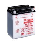 Batería YUASA YB14-B2 Combipack (con electrolito) - motoscamaralweb.com