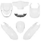 Kit de carenados O PARTS blanco brillo - Peugeot Kisbee (10-) - motoscamaralweb.com