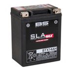 Batería BS BATTERY SLA Max activada de fábrica sin mantenimiento - BTX14AH MAX FA - motoscamaralweb.com