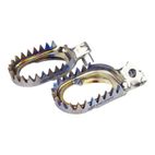 Estriberas SCAR antibarro de titanio- motoscamaralweb.com