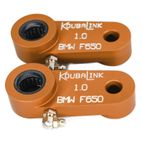 Kit de bajada KOUBALINK (25.4 mm) naranja - BMW F650 Funduro - motoscamaralweb.com