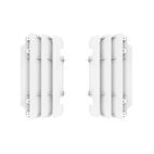 Cubre radiador POLISPORT - blanco Kawasaki KX250 - motoscamaralweb.com