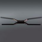 Manillar RENTHAL CYCLE Fatbar Ø35 H40mm Aluminio Negro - motoscamaralweb.com