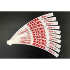 Adhesivos par llantas HAAN WHEELS Excel - motoscamaralweb.com