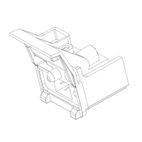 Cerradura con llave para batería POLINI E-Bike 880W - motoscamaralweb.com