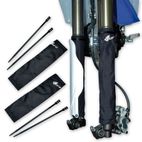 Protector de horquilla UFO negro 370mm AC02107-K - motoscamaralweb.com