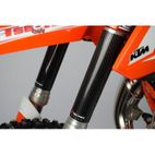 Protectores superiroes de horquilla SCAR 220x45mm - Carbono - motoscamaralweb.com
