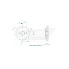 Piñón ESJOT acero 50-15079 - 428 - motoscamaralweb.com