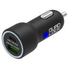 Cargador para mechero QUAD LOCK doble USB (C+A) 48W - motoscamaralweb.com