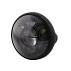 Faro delantero LED HIGHSIDER British-Style Tipo 11 (montaje lateral) - motoscamaralweb.com
