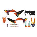 Kit de adhesivos + funda de asiento BLACKBIRD Replica Team 23 - motoscamaralweb.com