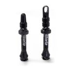 Set de 2 válvulas tubeless VITTORIA Multiway 40mm - Aluminio negro - motoscamaralweb.com