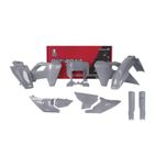Kit de plástica RACETECH (8 piezas) - Gris - motoscamaralweb.com