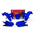 Kit de plástica RACETECH (5 piezas) - Azul - motoscamaralweb.com
