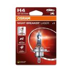Lámpara OSRAM H4 Night Breaker Laser Light 12V 60 / 55W P43t-38 - 1 ud - motoscamaralweb.com
