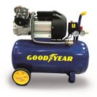 COMPRESOR ELECTRICO GOODYEAR GY 351D 3HP 50L 10BAR BICILINDRICO- motos