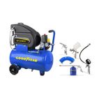 COMPRESOR ELECTRICO GOODYEAR GY2248CD5 2HP 24L 8BAR 220V/50HZ C/KIT SO