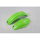 Kit guardabarros delantero &amp;amp; Trasero OEM Color Kawasaki KX85 restylÃ© - motoscamaralweb.com