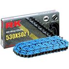 Cadena RK FB530XSOZ1 con 118 eslabones azul - motoscamaralweb.com